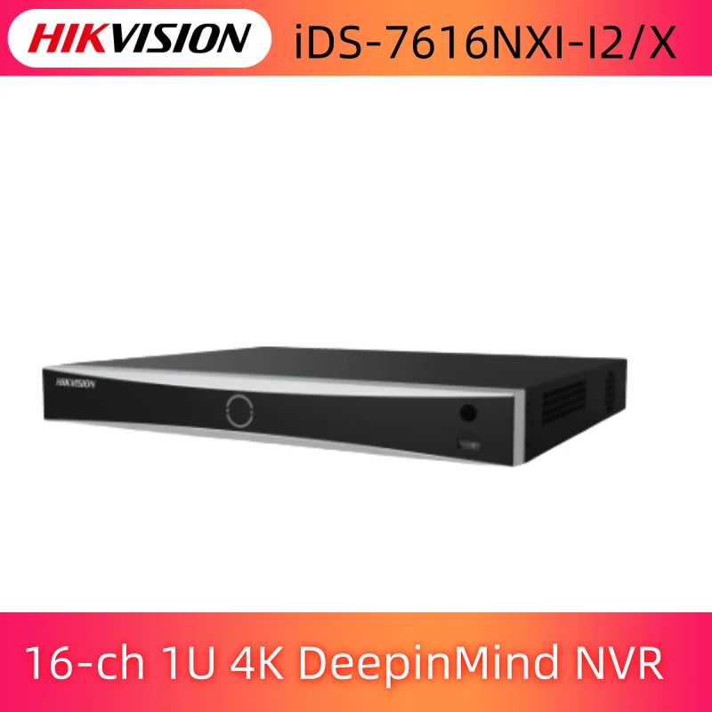 Hik iDS-7616NXI-I2/X 4K DeepinMind NVR Ʈũ    м POS H.265 +, 16ch,  